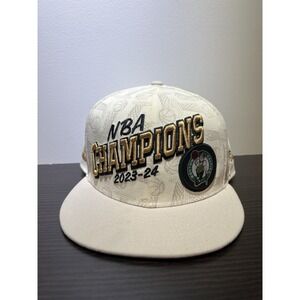 New Era Boston Celtics Hat Cap Snap Back 2024‎ NBA Champions 9FIFTY Locker Room